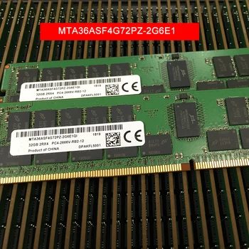 1 VNT MTA36ASF4G72PZ-2G6E1 MT Server Memory 32G DDR4 2666 ECC REG PC4-2666V 32GB RDIMM