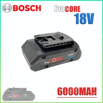 18V 6.0 Ah ProCORE Pakaitinis Akumuliatorius Bosch Professional Sistema Belaidžius Įrankiai BAT609 BAT618 GBA18V80 21700 Ląstelių