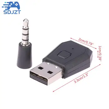 1Pc PS4 Bluetooth Dongle USB BT 3,5 mm Adapteris, Skirtas Žaisti Stoties Stabilių Rezultatų 