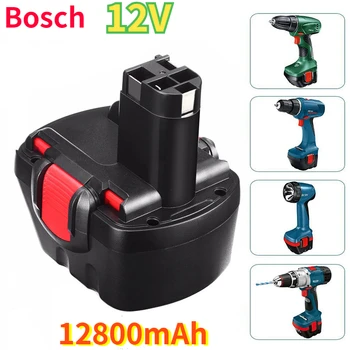 2022 para Bosch PSR 12 V 12800mah bateria Recarregável 12 V 12.8 AH AHS GSB GSR 12 VE-2 BAT043 BAT045 BAT046 BAT049 BAT120 BAT139