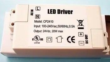 24V/24W LED nuolatinės įtampos maitinimo šaltinis