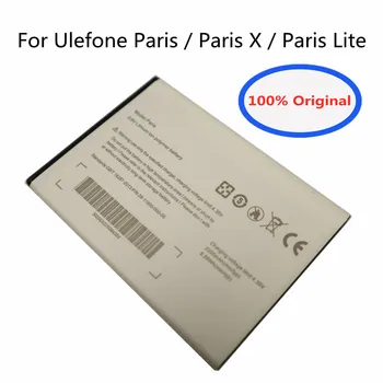 2vnt 2250mAh Originalią Bateriją Už Ulefone Paryžiaus & Ulefone Paryžiaus X & Ulefone Paryžiaus Lite Mobiliojo Telefono Baterija Bateria