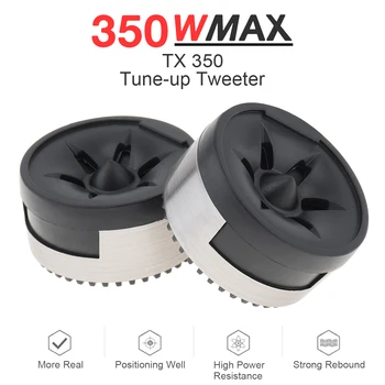 2vnt 350W Universalus Aukšto Efektyvumo Mini Dome Tweeter Garsiakalbių Tune-up Automobilių Auido Garsiakalbio Auto Automobilių Garso Sistemos