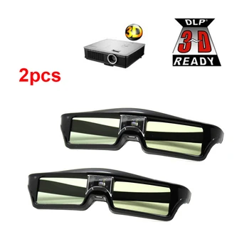 2vnt 3D Active Shutter Glasses DLP-LINK 3D akiniai Xgimi Z4X/H1/Z5 Optoma Sharp, LG, Acer H5360 Jmgo BenQ w1070 Projektoriai