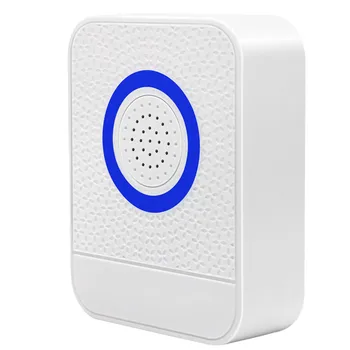 4 Laidai Laidinio Balta Doorbell DC12V įeigos Kontrolė-Durys Bell Elektroninių Dingdong Melodija Žiedas Mygtuką pradžia Saugumo Sistema