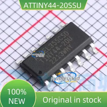 5VNT 100% NAUJAS ATTINY44-20SSUR ATTINY44 -20SSU MCU Chip SOP14 integrinio Grandyno visiškai Naujas Originalus