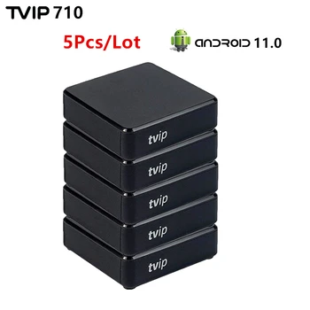 5VNT/Daug Originalių TVIP v. 710 Android 11.0 TV Box S905W2 Quad Core TVIP S-Box V. 710 