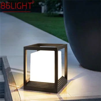 86LIGHT Saulės Lauko Šviesos Post Šviesos diodų (LED) Vandeniui Šiuolaikinės Ramstis Lempa Kiemo Veranda, Balkonas, Kiemas, Vila
