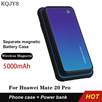 Belaidis Magnetinis Baterijos Kroviklis Atvejais Huawei Mate 20 Pro Baterija Atveju Galios Banko Įkrovimo Padengti Huawei Mate Pro 20