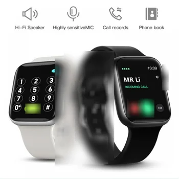 C18 Smart Apyrankę Muziką Smartwatch T500 Plius Pilnas Touch 1.75 Colių Ekranas Širdies Ritmo Monitoringo Sporto Watceh Vandeniui