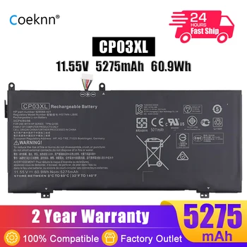 Coeknn 60.9 WH CP03XL Baterija HP Spectre X360 13-AE010CA 13-AE040NG 13-AE047TU AE090NZ 929066-421 929072-855 TPN-Q199 CPO3XL