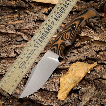 D2 plieno medžioklės peilis G10 karka peilis fiksuotais lauko kelionių EDC peilis medžioklės įrankį taktinis peilis
