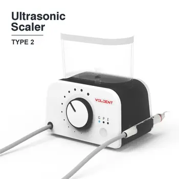 Dantų Ultragarso Scaler Su LED Nuimamas Handpiece Vandens Butelis Auto Vandens Tiekimo Dantų Cleaner Multi-Funkcija Scaler 2 TIPAS
