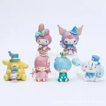 Dream Serijos Sanrio Aklas Lauke Kuromi Cinnamoroll Mano Melodija Anime Duomenys Mažas Ornamentas Lėlės 