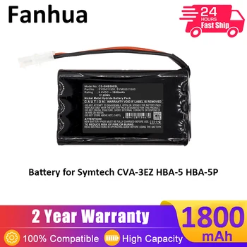 Fabhua Baterija Symtech CVA-3EZ HBA-5 HBA-5P 9.6 V 1800mAh / 17.28 Wh SY05011500 SYM05011500