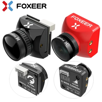 Foxeer T-Rex Mini/Micro 1500TVL COMS 2MP, 4:3/16:9 Masto PAL/NTSC CVBS 3DNR Perjungiamos Low Latency FPV Kameros RC Drones
