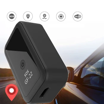 GF 22 Magnetiniai Mini Automobilių Tracker GPS Realaus Laiko Stebėjimo Kreipiamojo Prietaiso Magnetinis GPS Seklys Realiu laiku Transporto priemonės Locator
