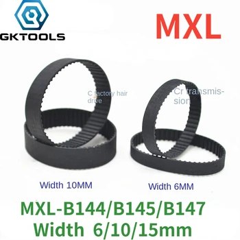 GKTOOLS MXL Sinchroninio Laiko juosta B144MXL/B145MXL /B147MXL Plotis 6/10/15mm