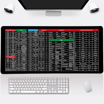 Greitai Klavišą Super Didelis Anti-slip Klaviatūros Mygtukai ir Office Programinės įrangos Nuorodos Modelis Pelės Mygtukai Žaidimų Pelės Kilimėlis Žaidimas Biuro Darbo