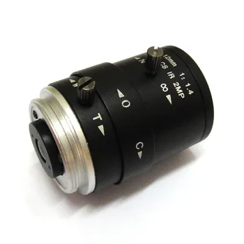 HD 2mp 2.8-12mm stebėjimo kamerų objektyvo CS Mount Vadovas Židinio IR 1/2.7