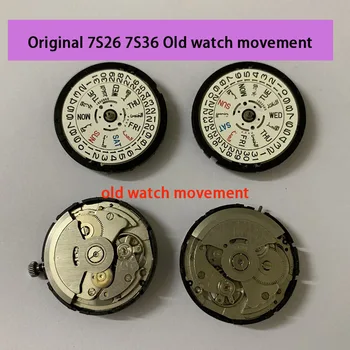 Japonijos originalus Seiko 7S26 7S36 judėjimo senas žiūrėti judėjimo remonto meistras imtis dalys, priežiūra