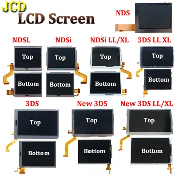 JCD Viršuje Apatinio / Viršutinio Mažesnis LCD Ekranas, Už NDS For NDS Lite NDSL For NDSi, Skirtų 3DS 3DSLL 3DSXL Naujos 3DS XL LL