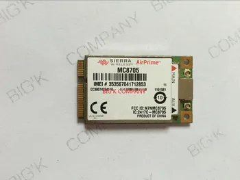 JINYUSHI Atrakinta WWAN kortelės MC8705 Mini PCI-E HSUPA HSDPA HSPA+ 3G modulio laikiklis GPS 100% Originalus sandėlyje Nemokamas Pristatymas