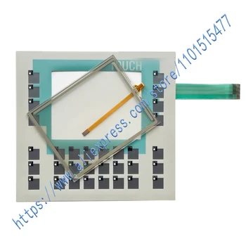 Jutiklinio Ekrano skaitmeninis keitiklis skirtas 6AV6642-0DC01-1AX0 OP177B Touch Panel 6AV6 642-0DC01-1AX0 OP177B su Membranos Klaviatūra Jungiklis