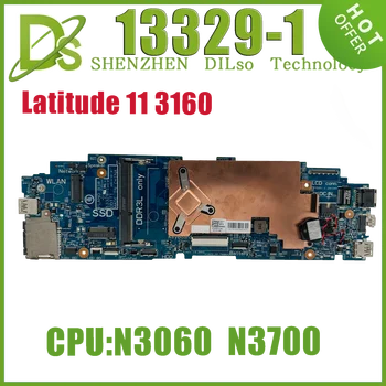 KEFU 13329-1 029N01 0KD63D Nešiojamojo kompiuterio motininė Plokštė, Skirti DELL Latitude 11 3160 W/N3060 N3700 CPU DDR3L UMA Mainboard Greitas Pristatymas