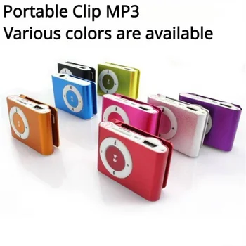 Klasikinis Mados Nešiojamų Walkman Įrašą MP3 Nėra Ekranas Kortelės MP3 Grotuvas, Mini Mielas Veikia Sporto Juosta Atminties Žaidėjas Didmeninės
