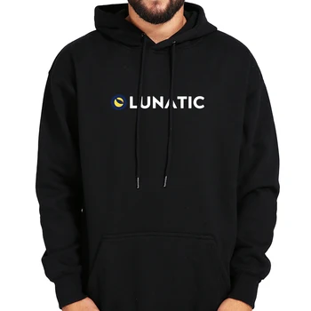 Kriptografijos Lunatic Limited Edition Hoodie Luna Bitcoin Cryptocurrency Prekybininkas Klasikiniai Medvilniniai vyriški Palaidinukė Negabaritinių Viršūnės