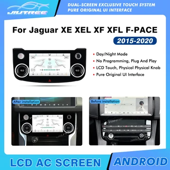 LCD Oro Kondicionierius, Skydelis Jaguar XE XEL XF XFL F-Tempas 2015-2020 M. 