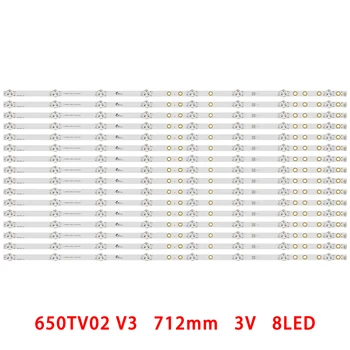 LED juostelė Sony KDL-65W855C KDL-65W857C KDL-65W809C KDL-65W859C KDL-65W858C CX-65S03E01 650TV02 V3 T650HVF05.1 T650HVF05.0