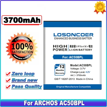 LOSONCOER Aukštos Kokybės 3700mAh Už ARCHOS AC50BPL Baterija