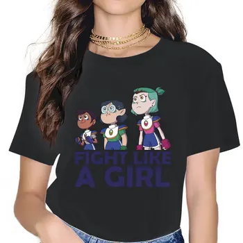 Merginos Klasikinis Moteriškas Drabužių Pelėda Namas Animacinis T-shirt Harajuku Derliaus Moteris Viršuje