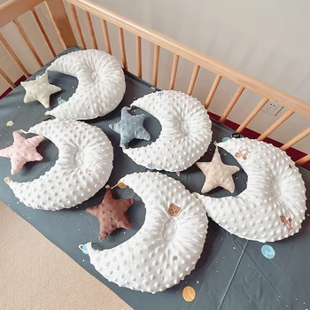 MILANCEL New Baby Moon Patogumais Pagalvė Kūdikiams Miegoti Pagalvę Žaislas