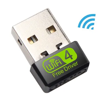Mini USB WiFi Adapteris 150Mbps Wi-Fi Adapterį, KOMPIUTERIO USB, Ethernet, WiFi Dongle 2.4 G Tinklo plokštė Antena Wi Fi Imtuvas