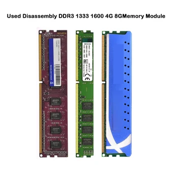 Naudoti Išardymas DDR3 1 600mhz 4G visiškai suderinama stalinio kompiuterio atminties modulis kompiuterių priedai atsitiktiniai prekės SP43