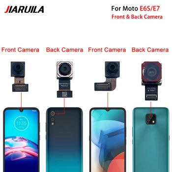 Nauja Priekinė Kamera Moto E40 E20 E6S E6 E7 Power Plus Galinio vaizdo Kamera Galinio vaizdo Kameros, Artumo Flex Kabelis Telefono Kamera, Remontas, Dalys