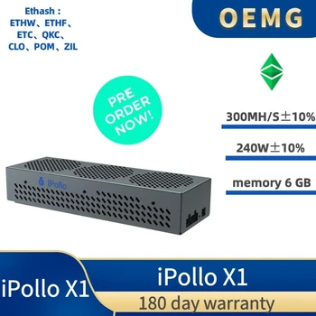 Naujas iPollo X1 miner 300M mini ir PAN Miner 6g atminties, WIFI Ryšys Hashrate 300M V1 Skaitmeninę Valiutą ir PAN ZIL ETP EXP miner