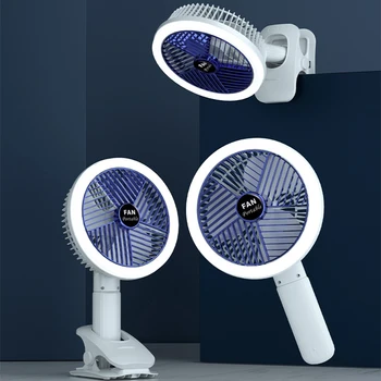 Naujas multi-funkcija įrašą naktį šviesos nedidelis stalinis ventiliatorius ventiliatoriaus bazę, nuimamas kišeniniai mažas ventiliatoriaus TIPO C įkraunamas nakties šviesos