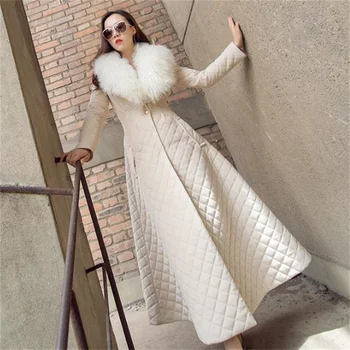 Naujas šiltas moterų kamšalu ilgi paltai moterims aline mados atsitiktinis paltai žiemos drabužių