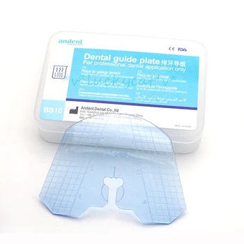 naujų naudingų 1pcs Plastiko Dantų Formą Vadovas Plokštė Užbaigti dantų Protezų dirbtiniai Dantys Susitarimą Vadovas Plokštė, Stomatologas Lab įrankis