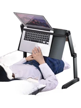 Nešiojamas lova sudedamas stalas reguliuojamas staliukas, kompiuterio stalas valdybos daugiafunkcinis stovas studijų stalas, lova stalo kabo stovo