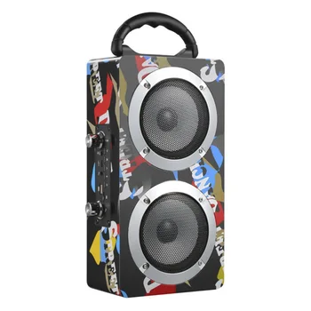 Nešiojamų speakersBluetooth speakersWireless karaoke muzikos sistema, speakersHigh galia žemų dažnių garsiakalbis Kompiuterio garsiakalbių Radijo mikrofonas