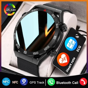 NFC Smart Watch Vyrai Visiškai Jutiklinį Ekraną, 