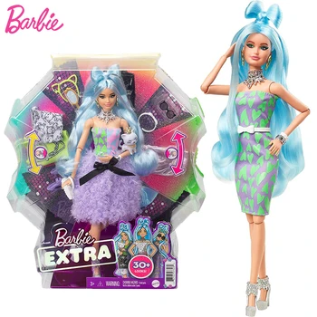 Originalias Barbie Papildomų Deluxe Staigmena Priedų Rinkinys su Pet Lanksčius Sąnarius Kelių Formų Lėlė Mergaitėms, Žaislai Vaikams, Dovana