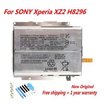 Originalus 3.85 V 3180mAh LIP1655ERPC Baterija SONY Xperia XZ2 H8296 Mobilusis Telefonas