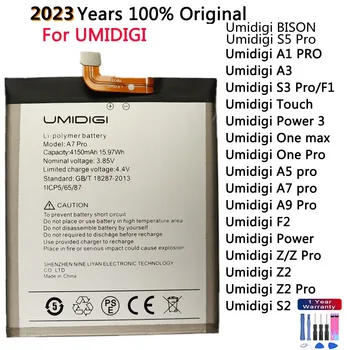 Originalus Baterijos UMI Umidigi A1 PRO S2 A3 S3, S5 Pro Touch 