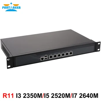 Partaker R11 Ugniasienės, VPN 1U Rackmount Network Security Appliance su AES-NI Maršrutizatorius KOMPIUTERIUI - 